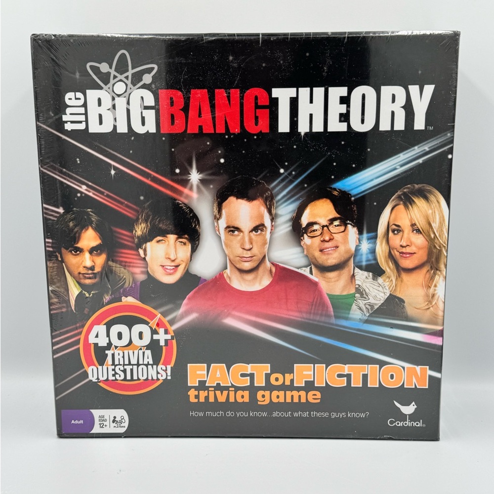 The Big Bang Theory Fact or Fiction Trivia Game New Sealed
